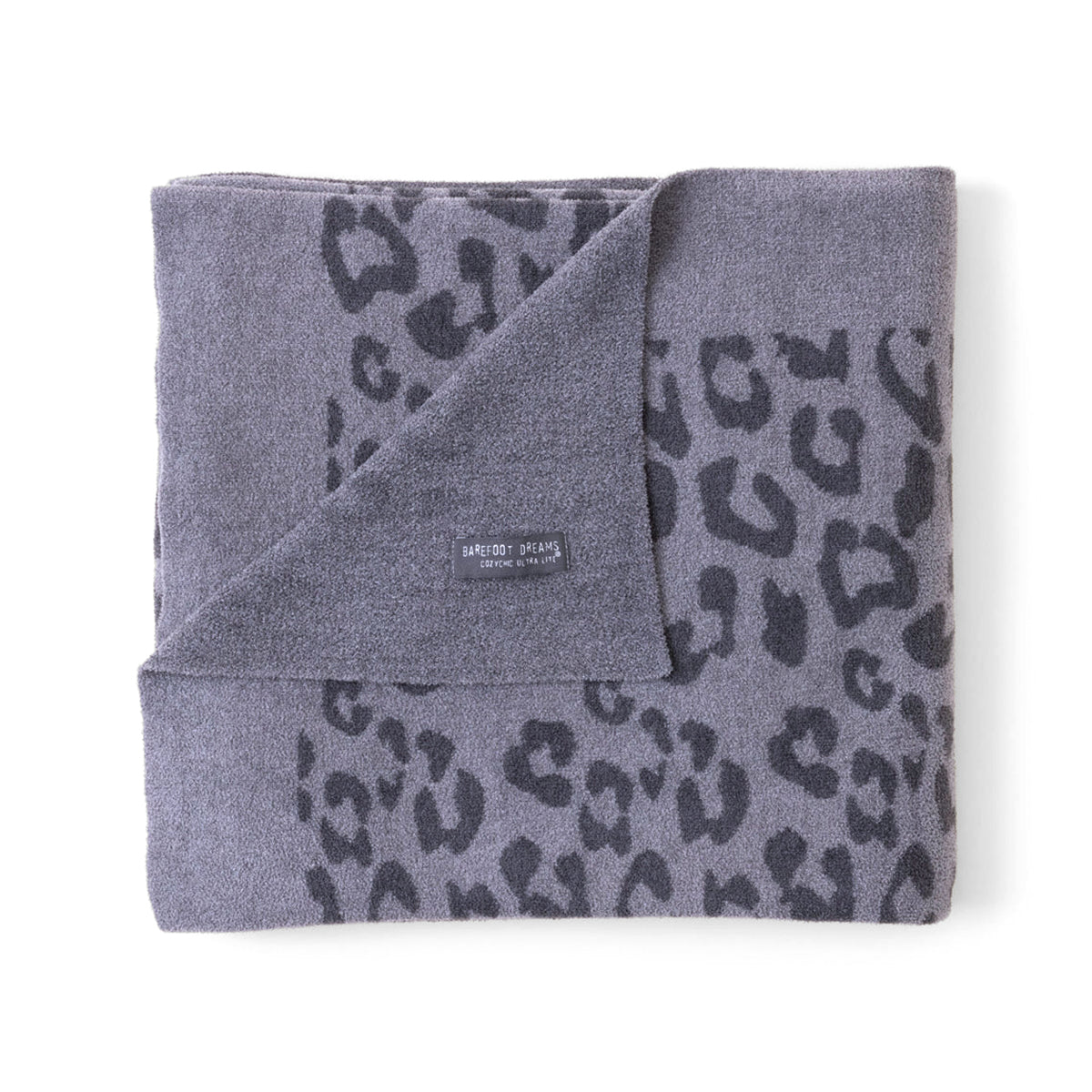 Barefoot Dreams CozyChic Barefoot in the Wild Pashmina Graphite, Carbon