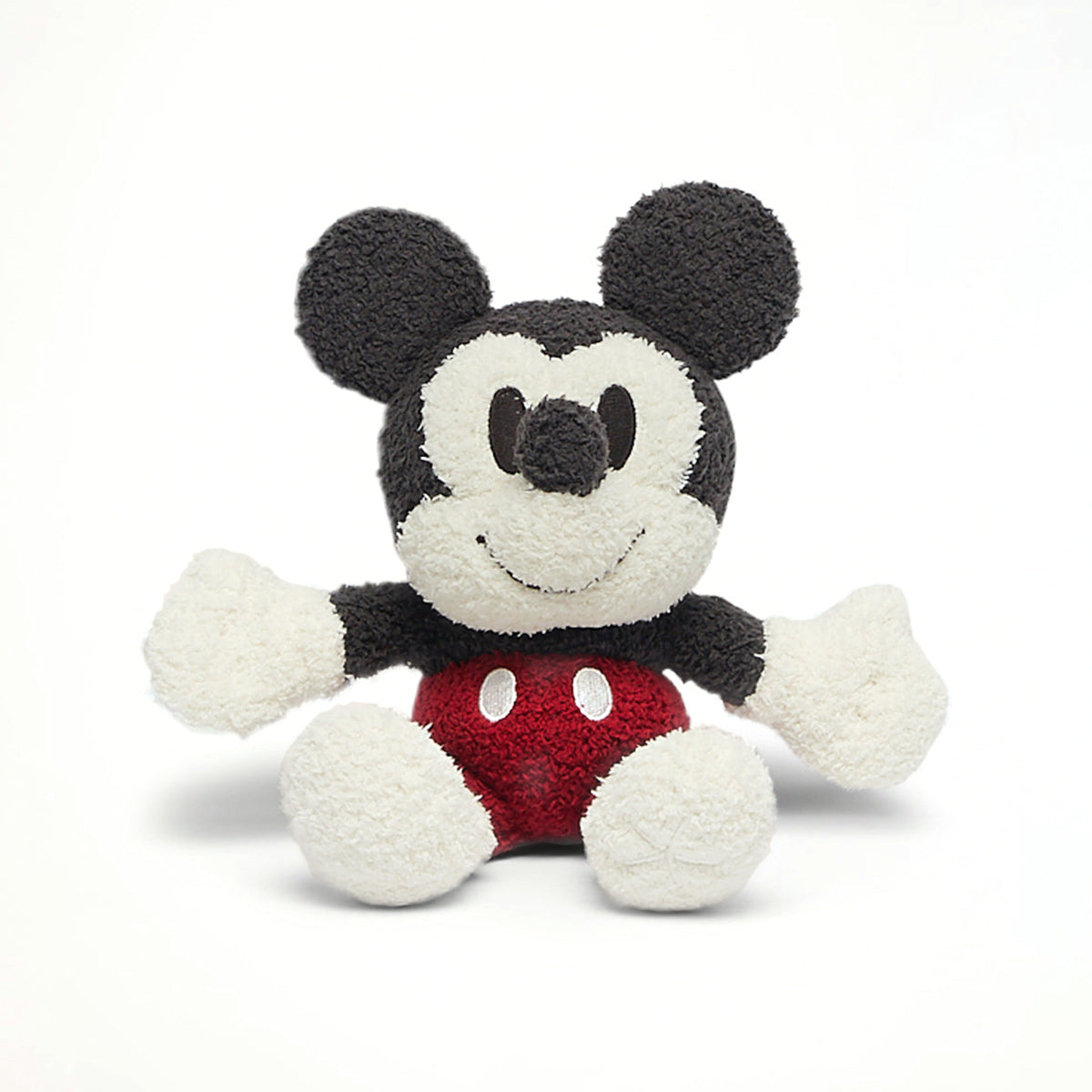 An image of Barefoot Dreams CozyChic Classic Disney Mickey Mouse Buddie Cream Multi