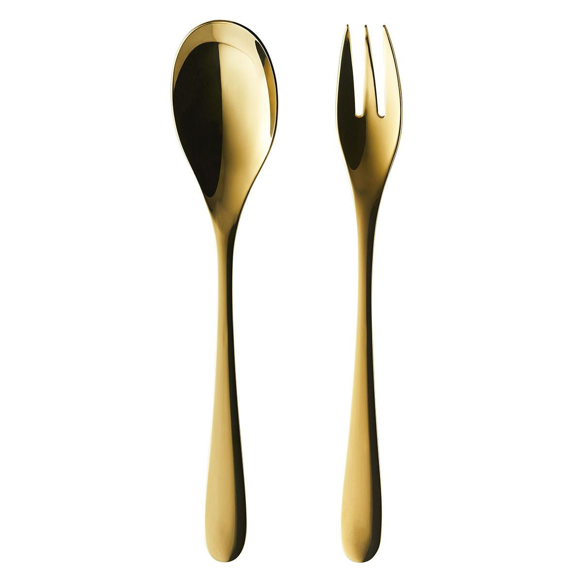 Degrenne Onde 2 Pc Serving Set- Gold