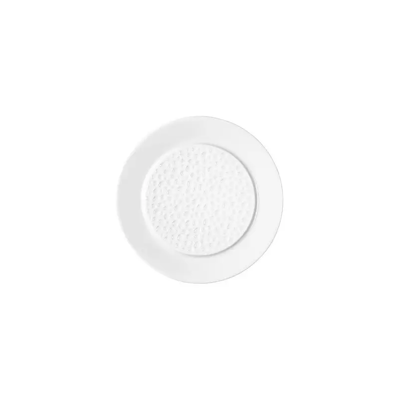 Degrenne L Perles Round Bread & Butter Plate White- 5"