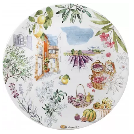 An image of Gien Provence Cake Platter