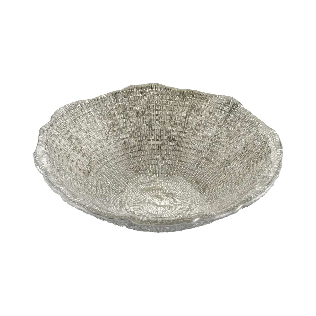 IVV Diamante Bowl Decoration - Beige/Chrome
