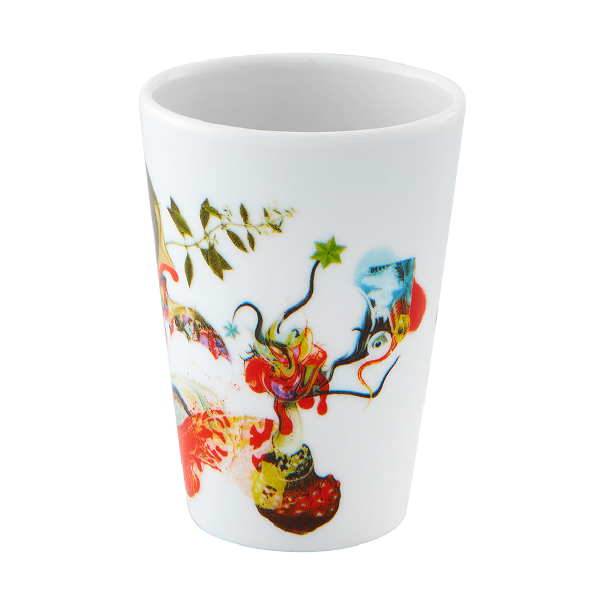 An image of Vista Alegre Escape Goat Espresso Cup & Saucer XXX