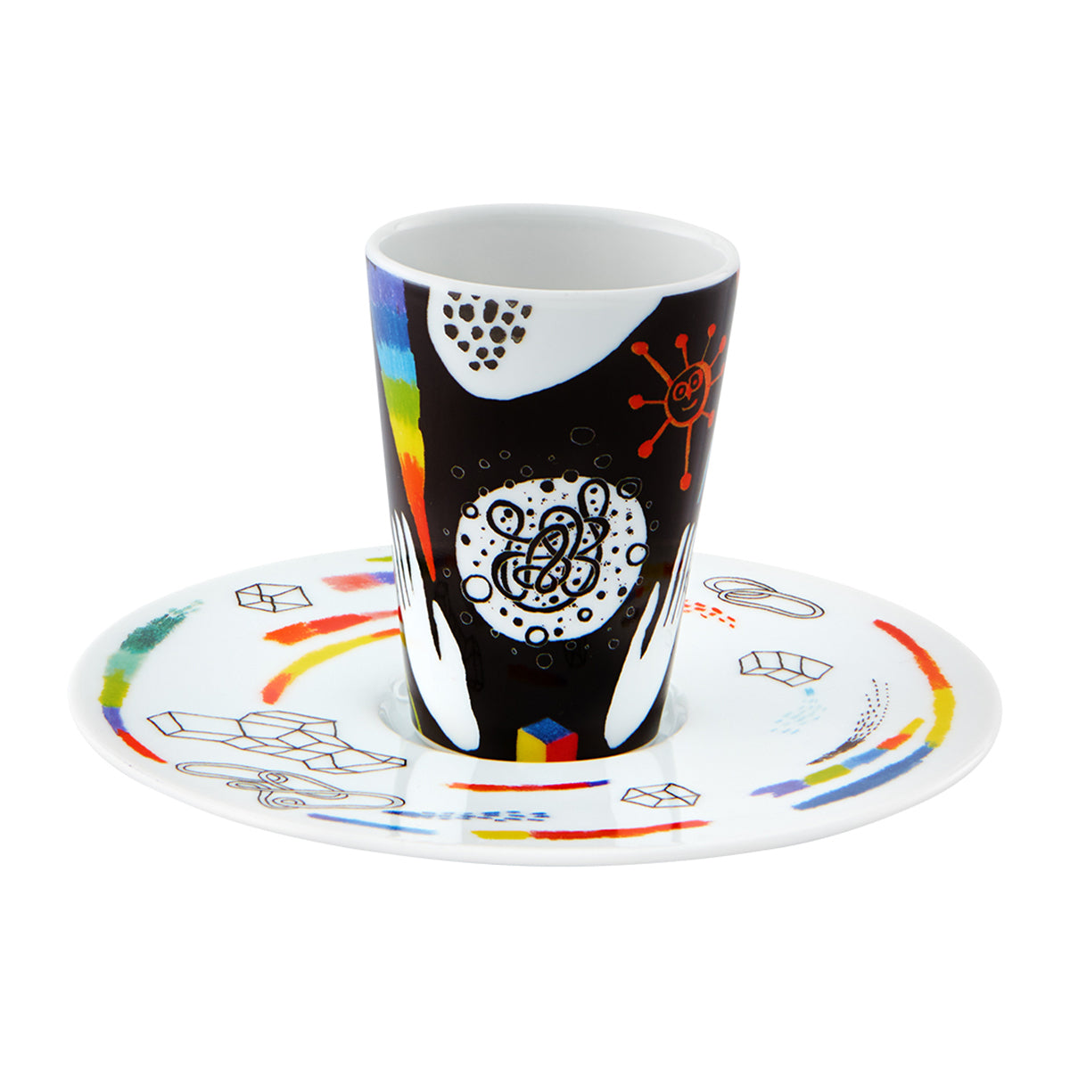 Vista Alegre Escape Goat Espresso Cup & Saucer XLII