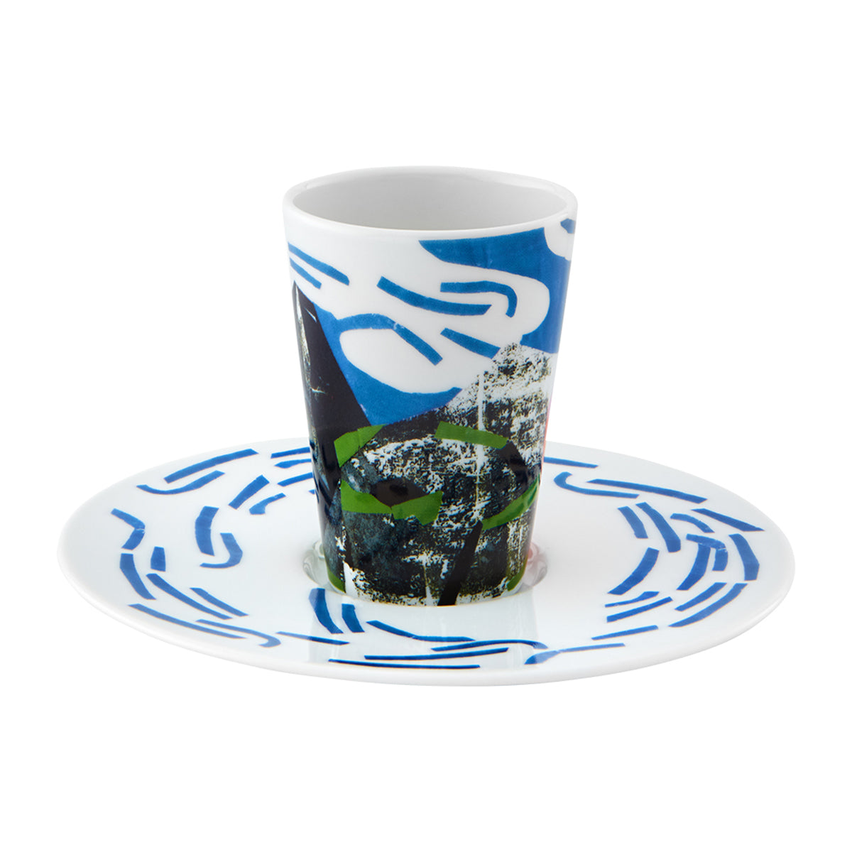 Vista Alegre Escape Goat Espresso Cup & Saucer XLVI
