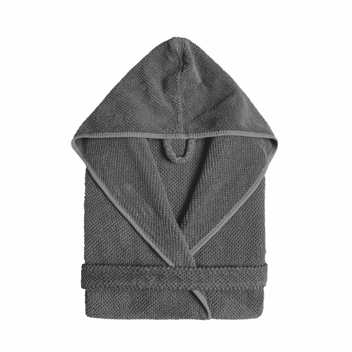 An image of Graccioza Bee Waffle Hooded Bathrobe
