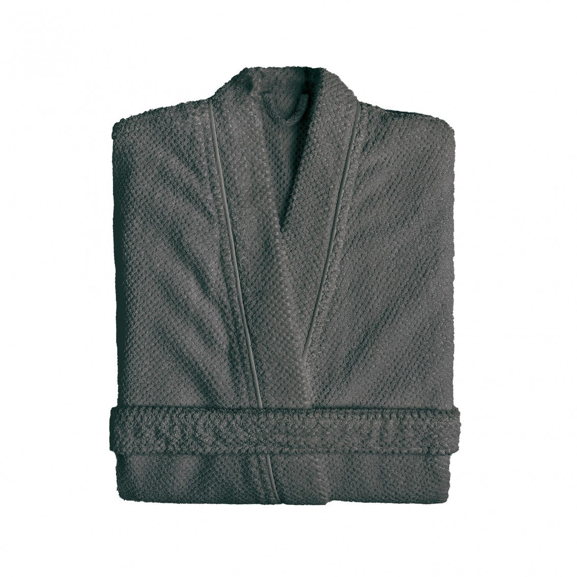 An image of Graccioza Bee Waffle Kimono Bathrobe