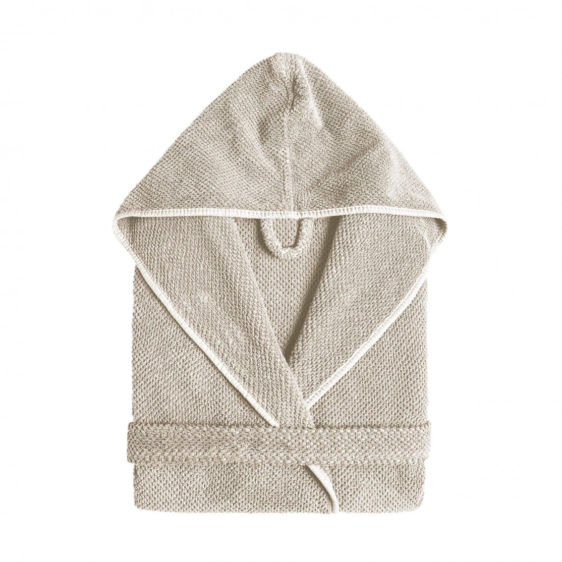 An image of Graccioza Bee Waffle Hooded Bathrobe