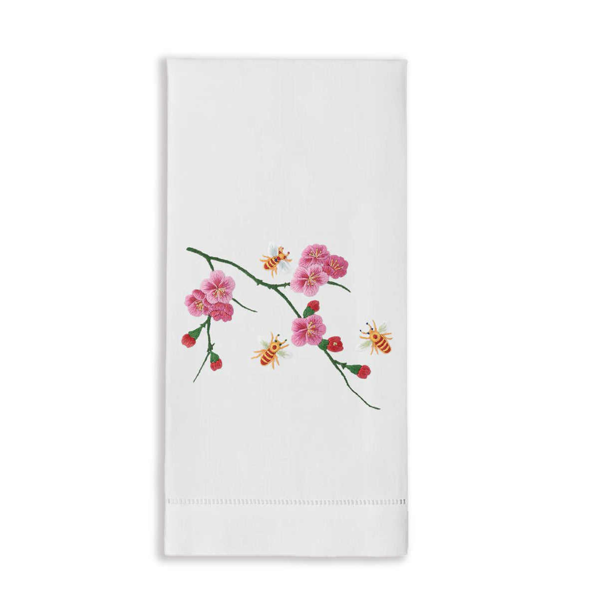 Henry Handwork Bees and Flowers Hand Towel