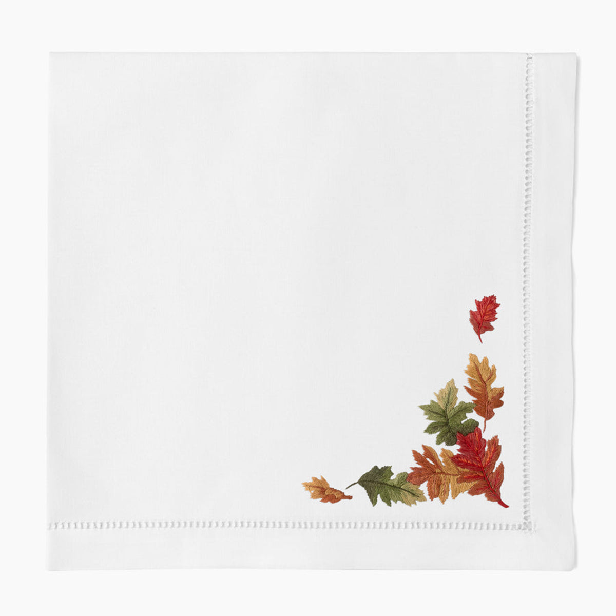 An image of Henry Handwork Fall Leaves Dinner Napkin