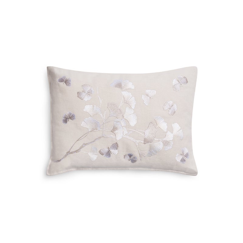 Michael Aram Butterfly Gingko Ombre Embroidered Decorative Pillow