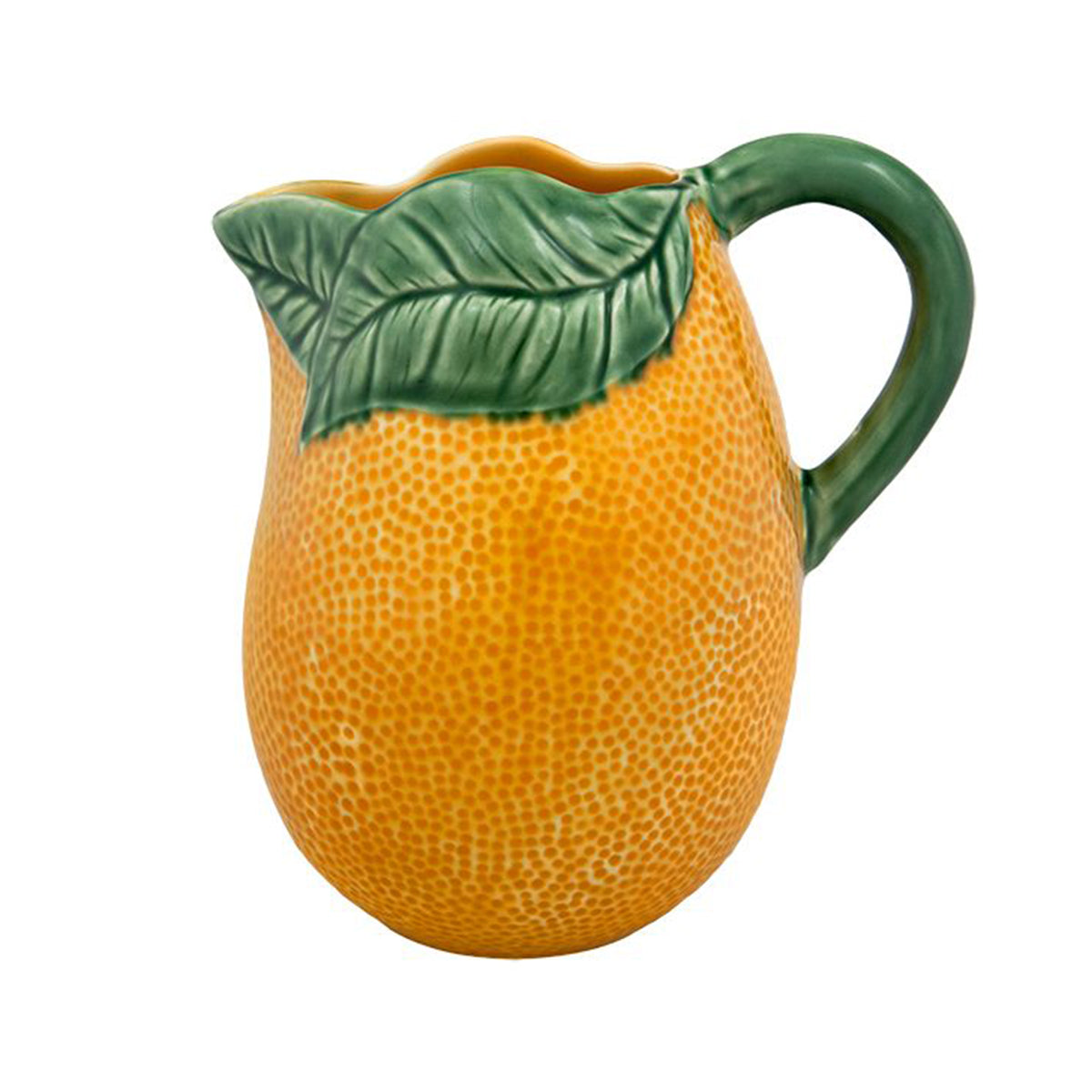 Bordallo Pinheiro Pitcher - Orange