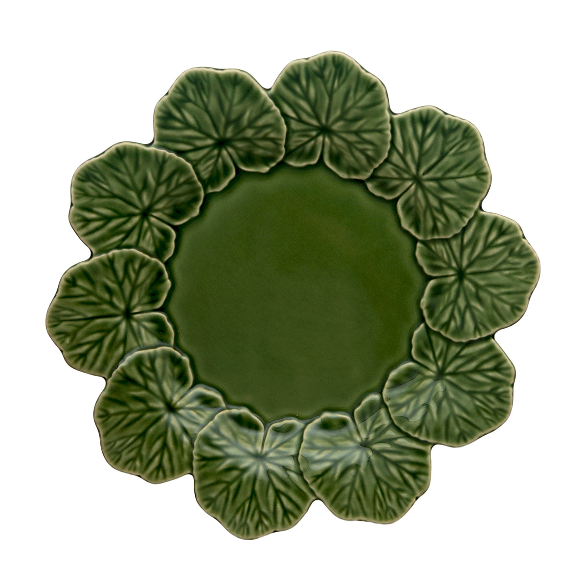 Bordallo Pinheiro Geranium Dinner Plate