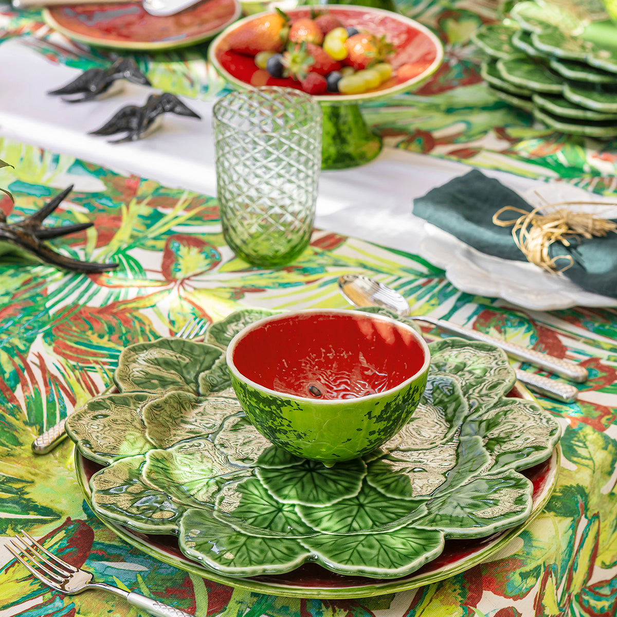 An image of Bordallo Pinheiro Tropical Fruits Watermelon Bowl