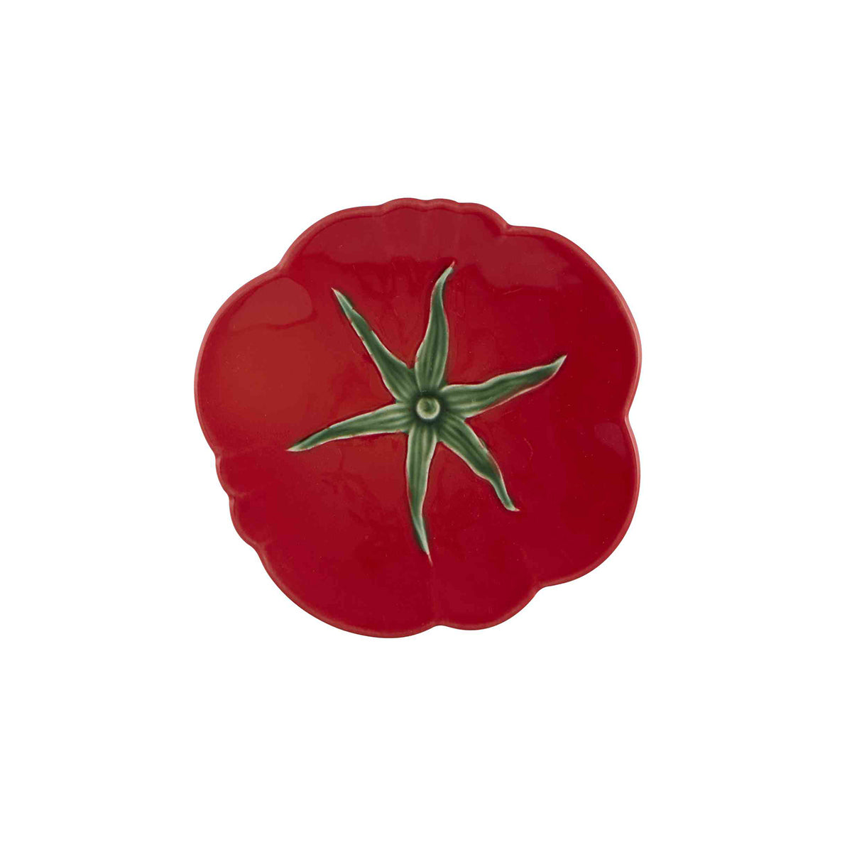 Bordallo Pinheiro Tomato Bread & Butter Plate