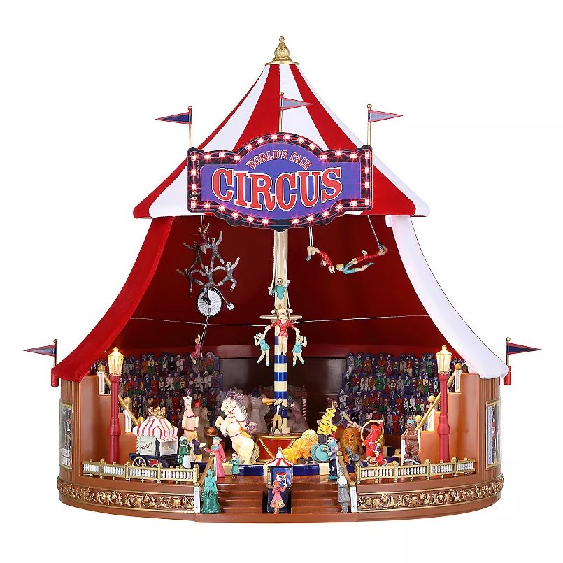 An image of Mr. Christmas 90th Anniversary World's Fair Big Top