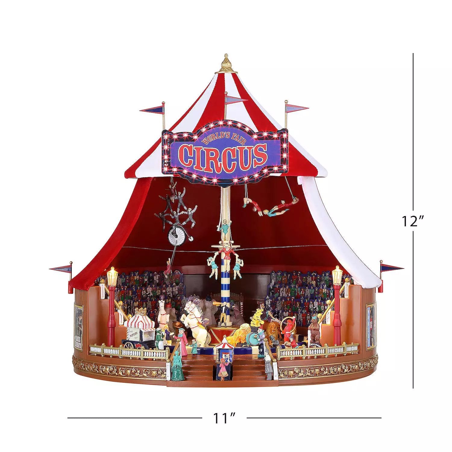 An image of Mr. Christmas 90th Anniversary World's Fair Big Top
