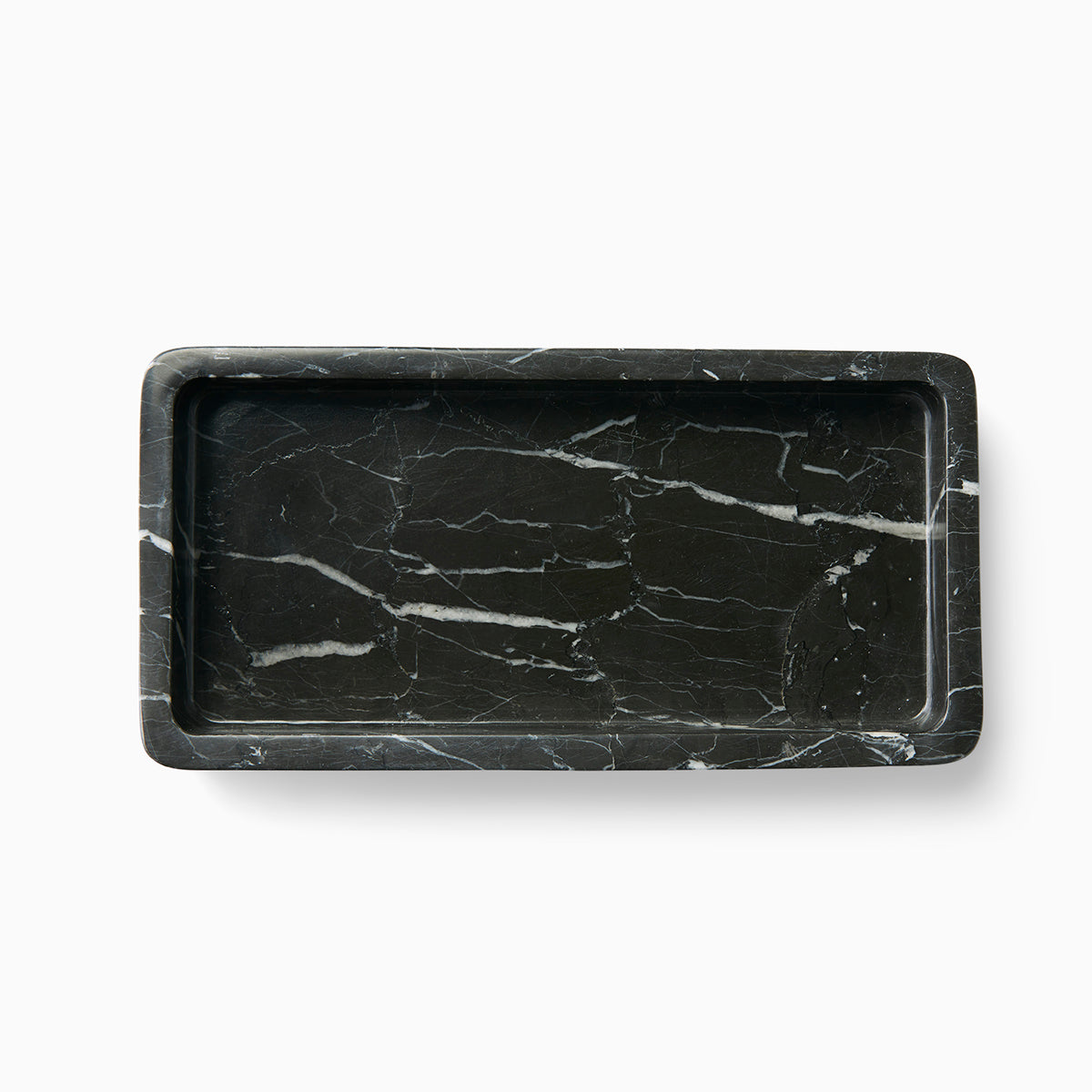 Sferra Marquina Storage Tray - Black