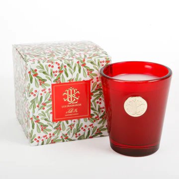 Lux Fragrances Noble Fir Holiday Candle 8 oz