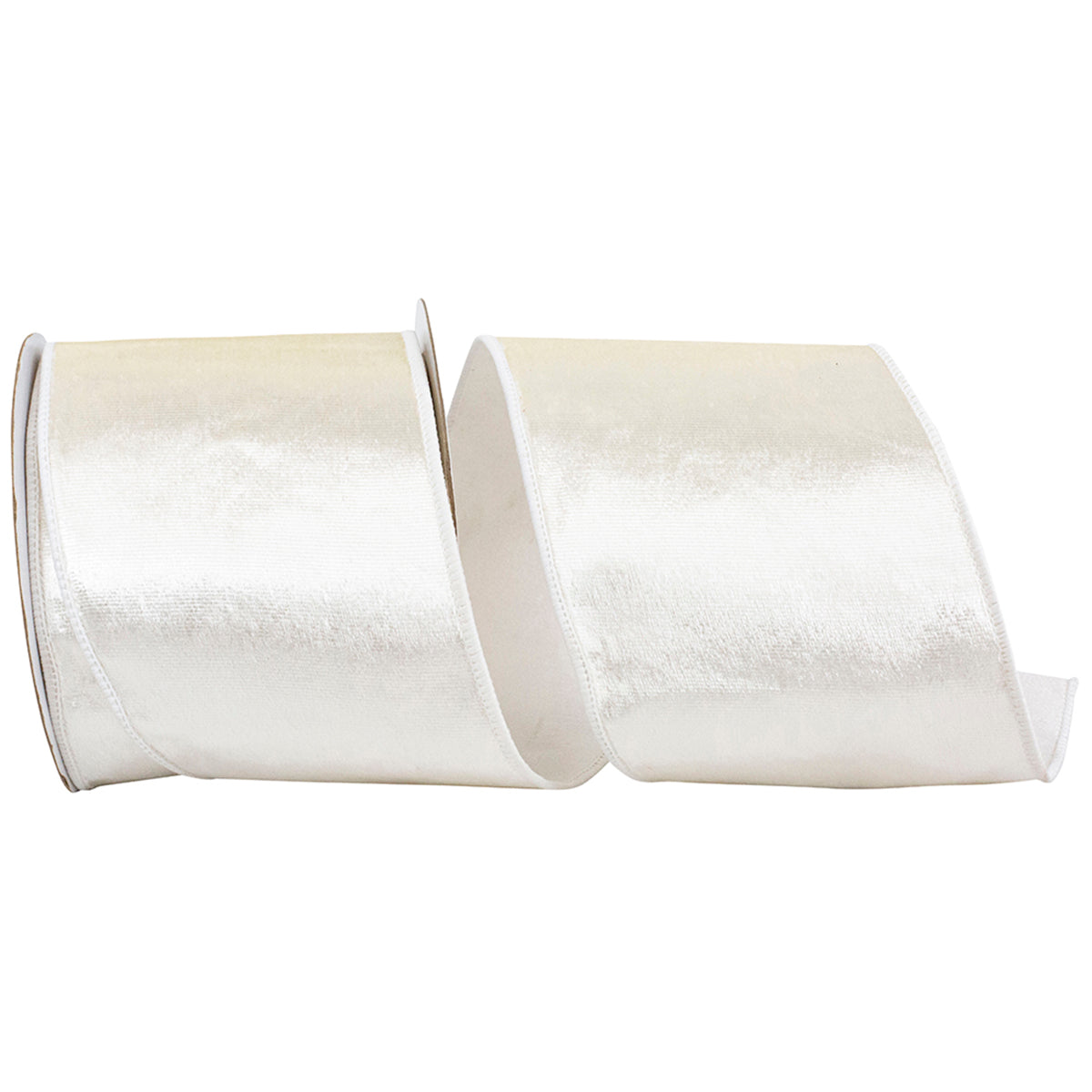 Reliant Ribbon Designer Plush Velvet Elite Wired Edge - 4in, 5yd