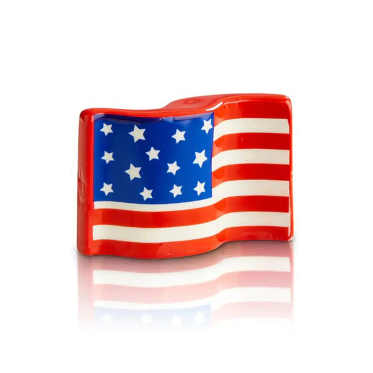 Nora Fleming Stars and Stripes Forever American Flag Mini