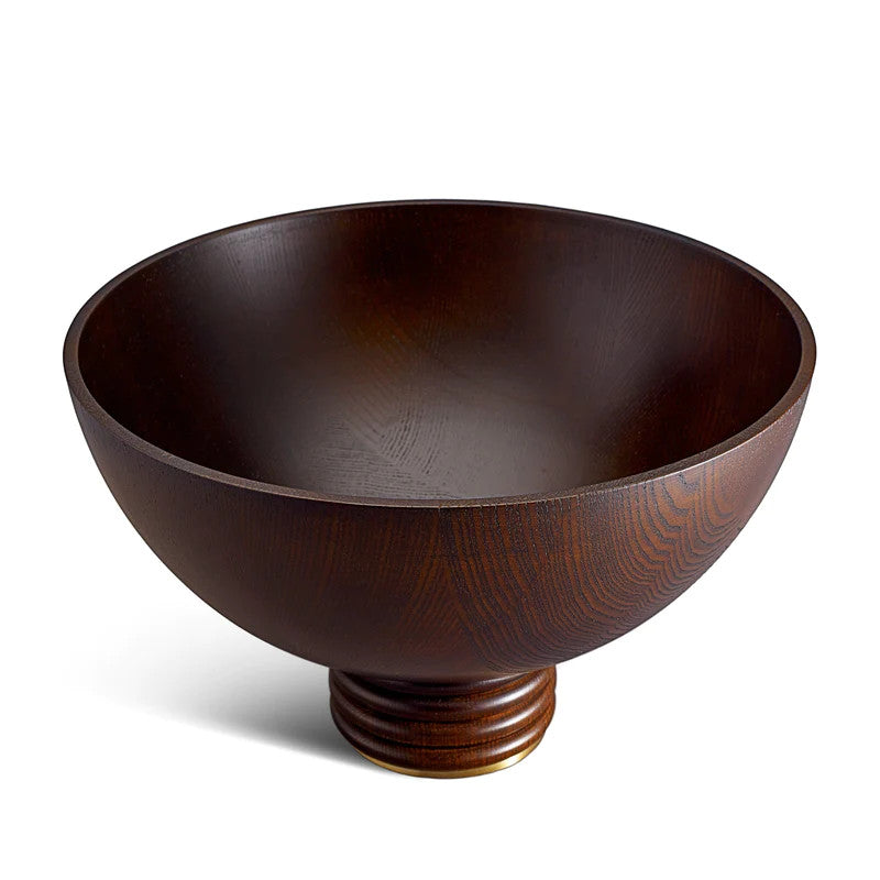 An image of L'Objet Smoked Ash Alhambra Bowl