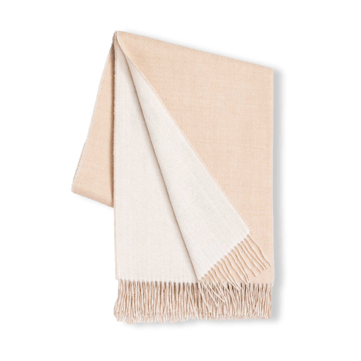 Alicia Adams Reversible 100% Alpaca Throw