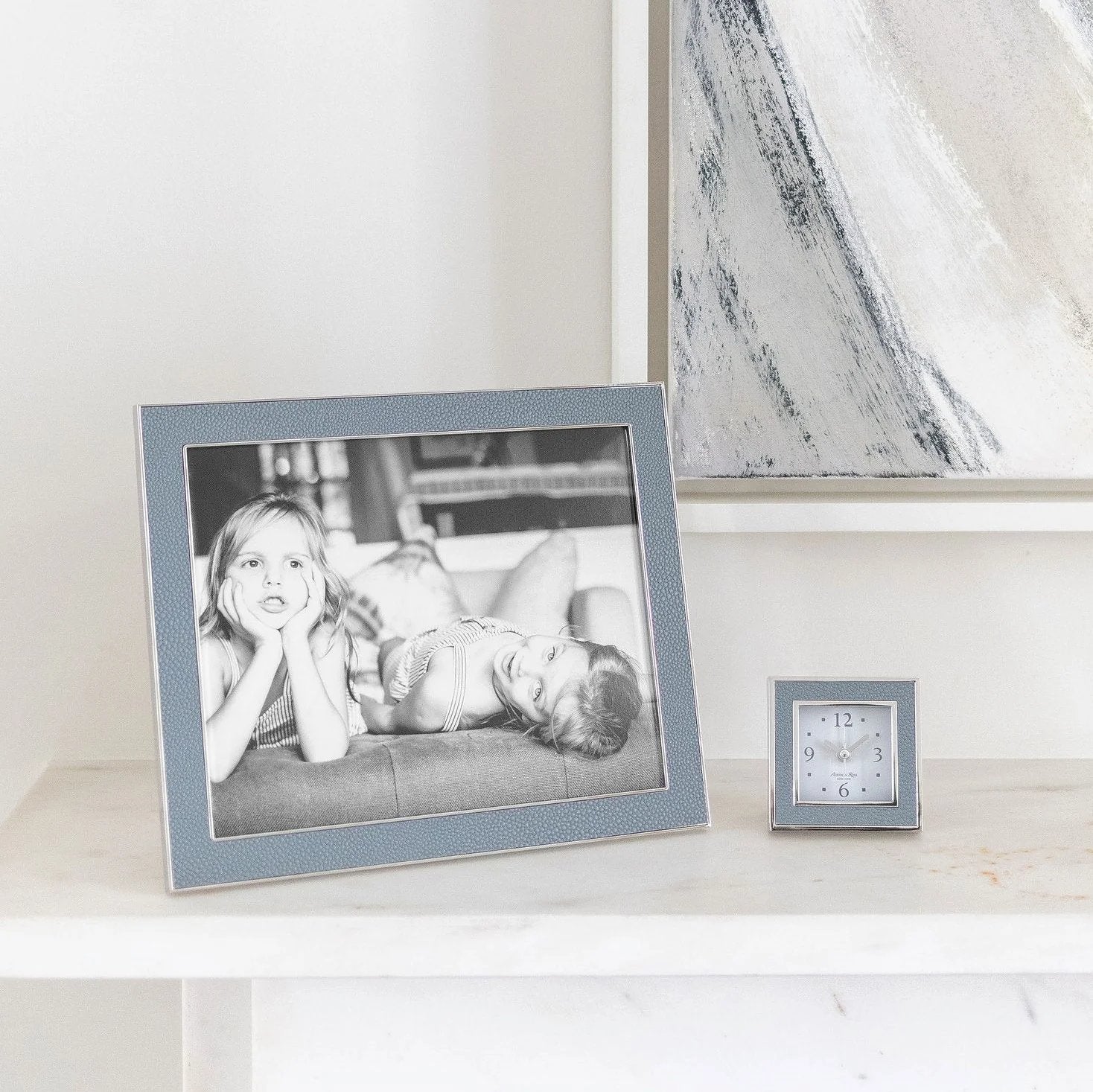 An image of Addison Ross Faux Shagreen Picture Frame