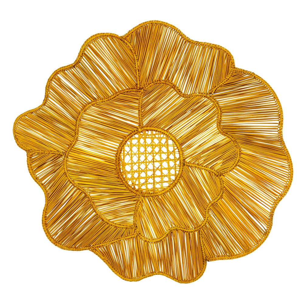 An image of Mode Living Ani Placemat - Yellow