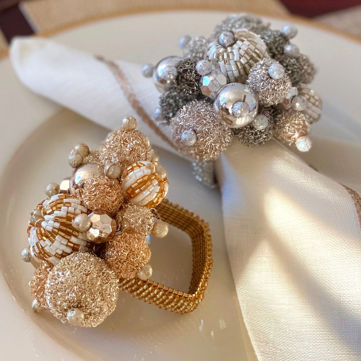 Bodrum Gala Napkin Ring - Set of 4