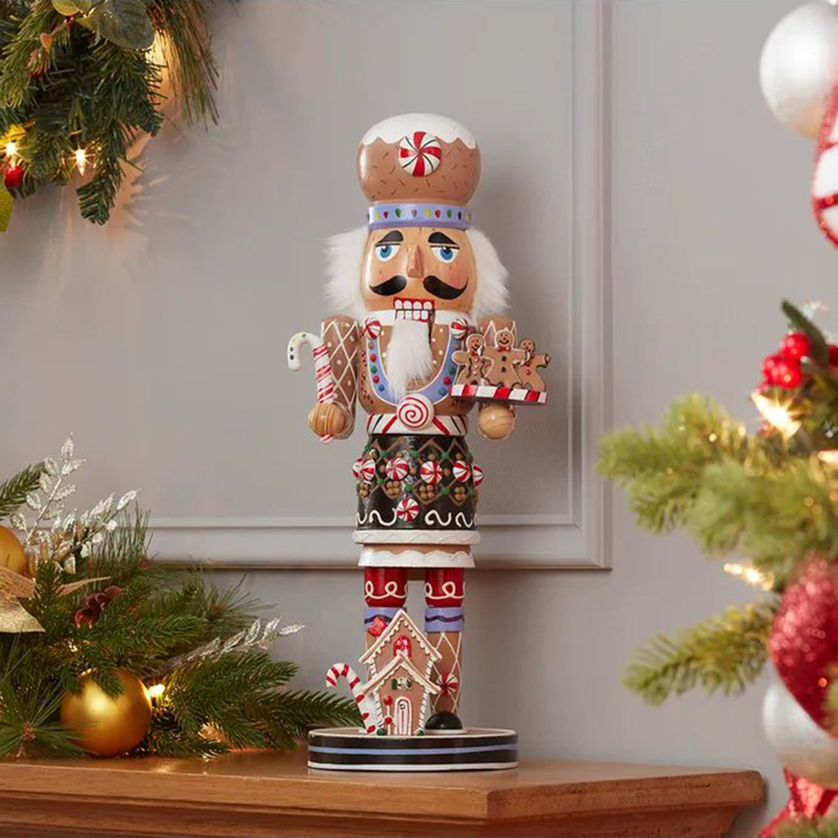 Kurt Adler 16" Gingerbread Nutcracker