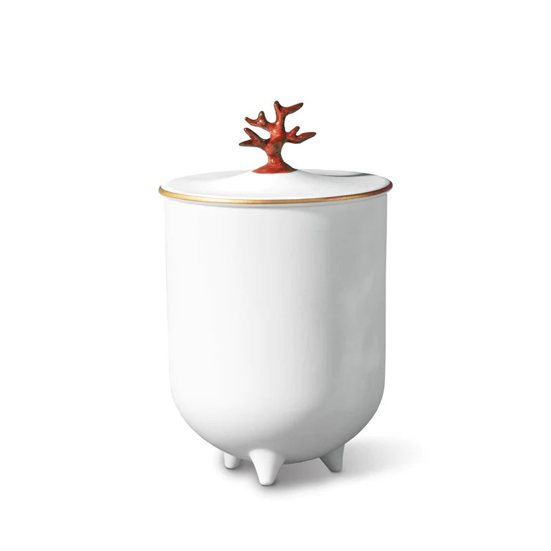 An image of L' Objet Natural Curiosities Coral Candle 8 oz