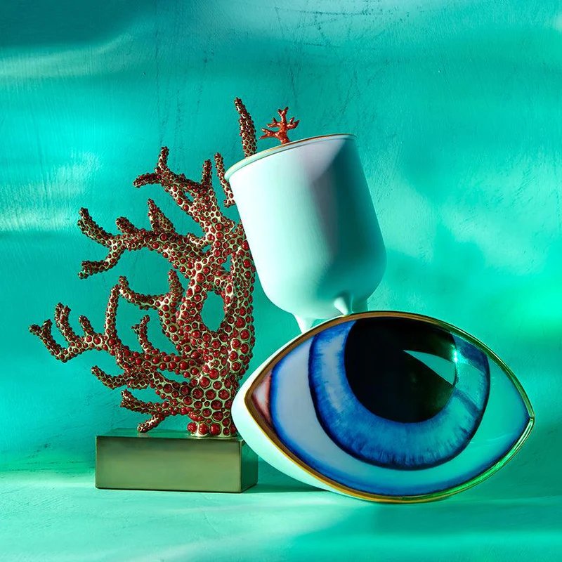 An image of L' Objet Natural Curiosities Coral Candle 8 oz