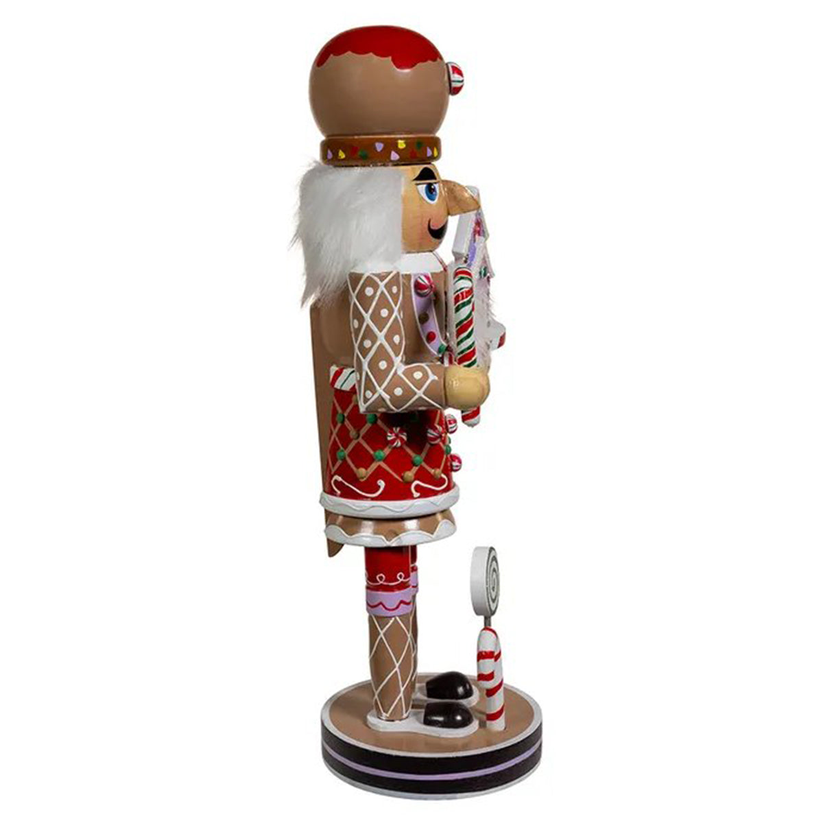 An image of Kurt Adler 12" Gingerbread Nutcracker