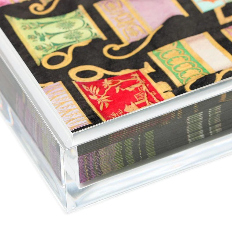 An image of Caspari Acrylic Luncheon Napkins Holder