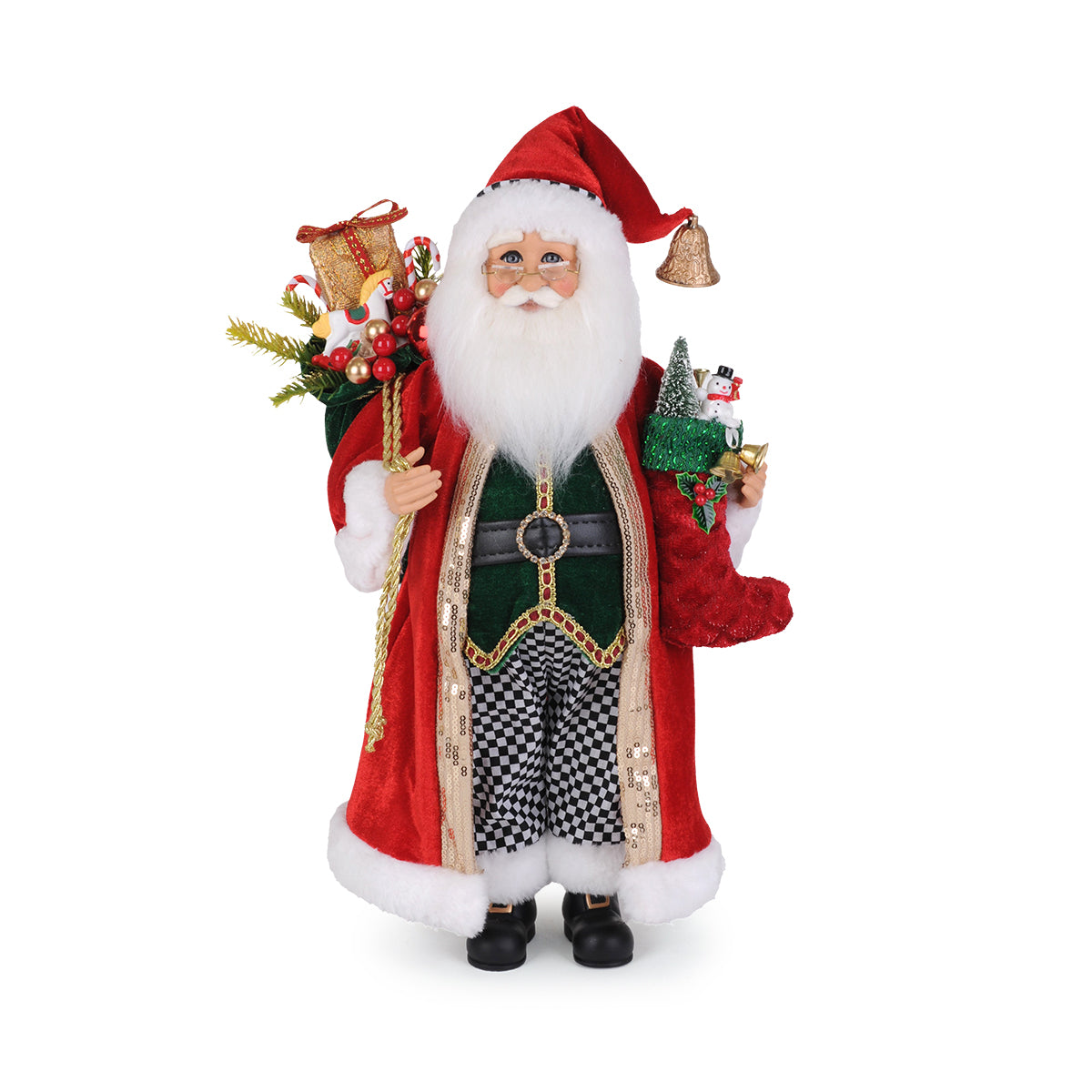 Karen Didion Traditional Stocking Santa