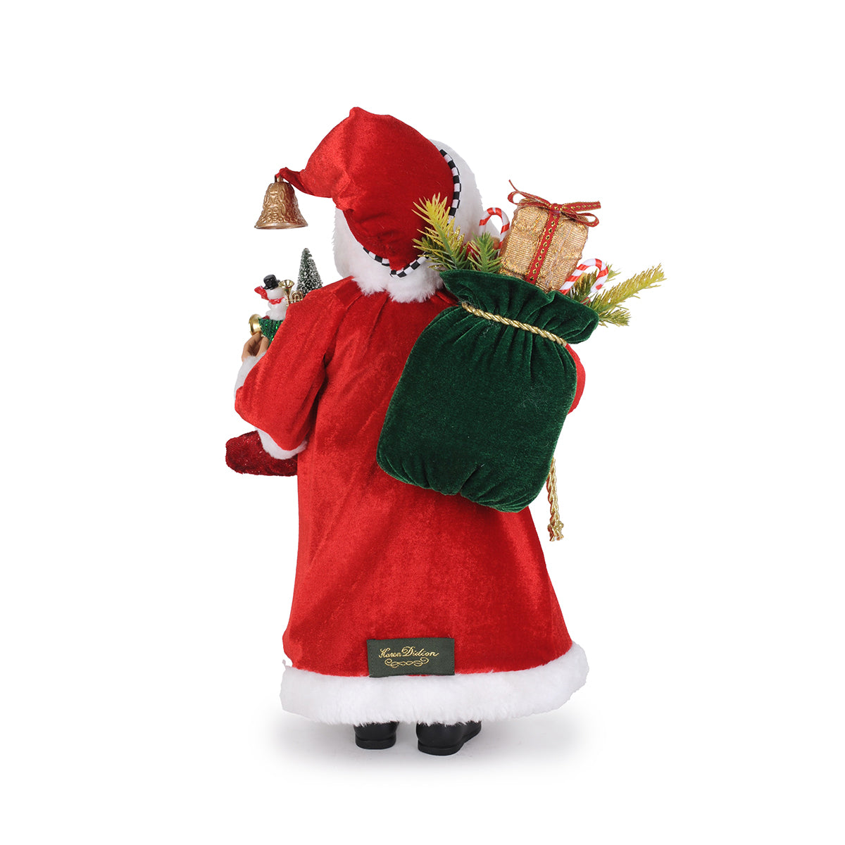 Karen Didion Traditional Stocking Santa