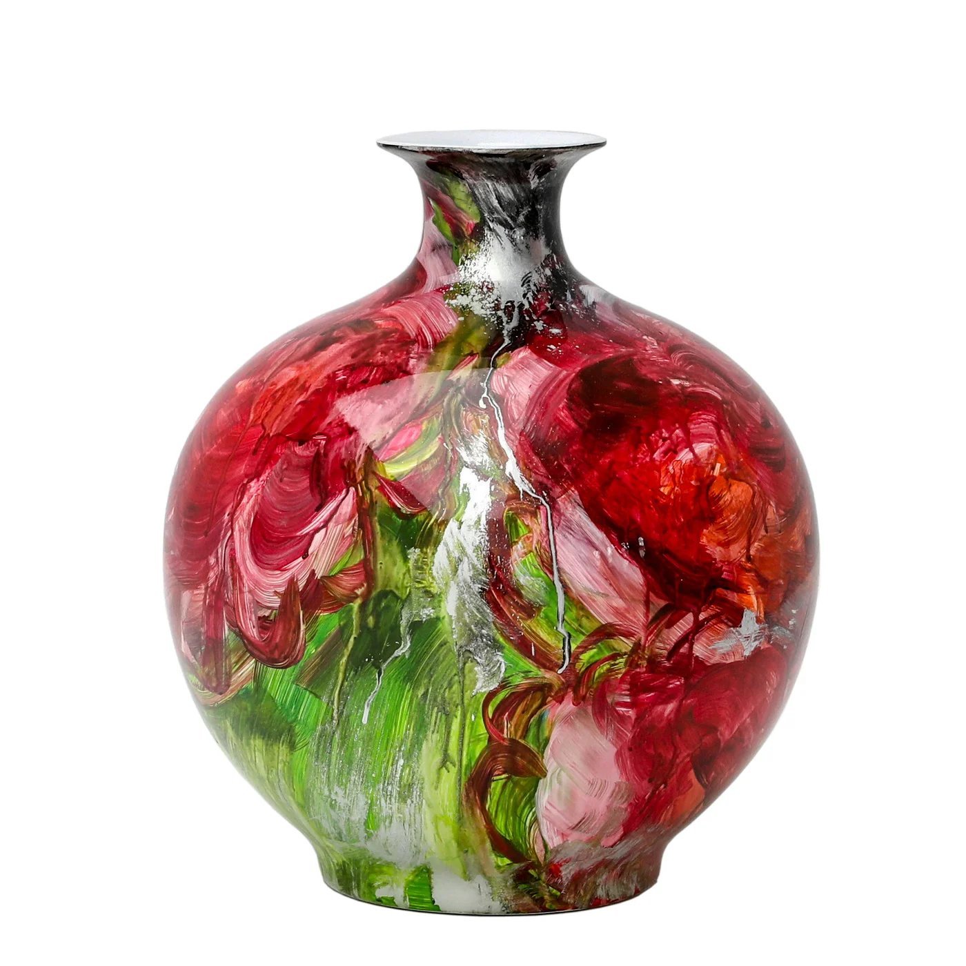 Winward Handpainted Bottle 15"w x 17"h