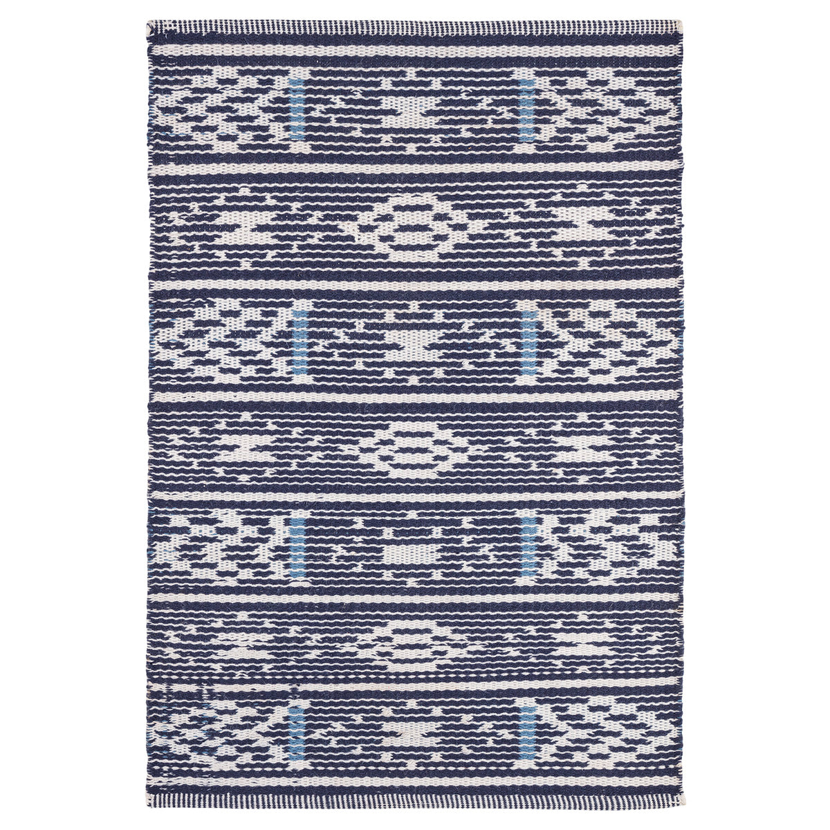 Dash & Albert Dharma Blue Indoor/Outdoor Rug