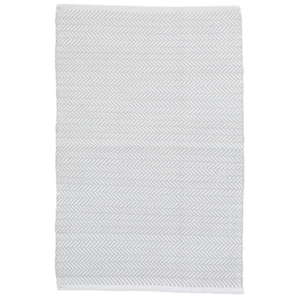 An image of Dash & Albert Herringbone Indoor/Outdoor Rug