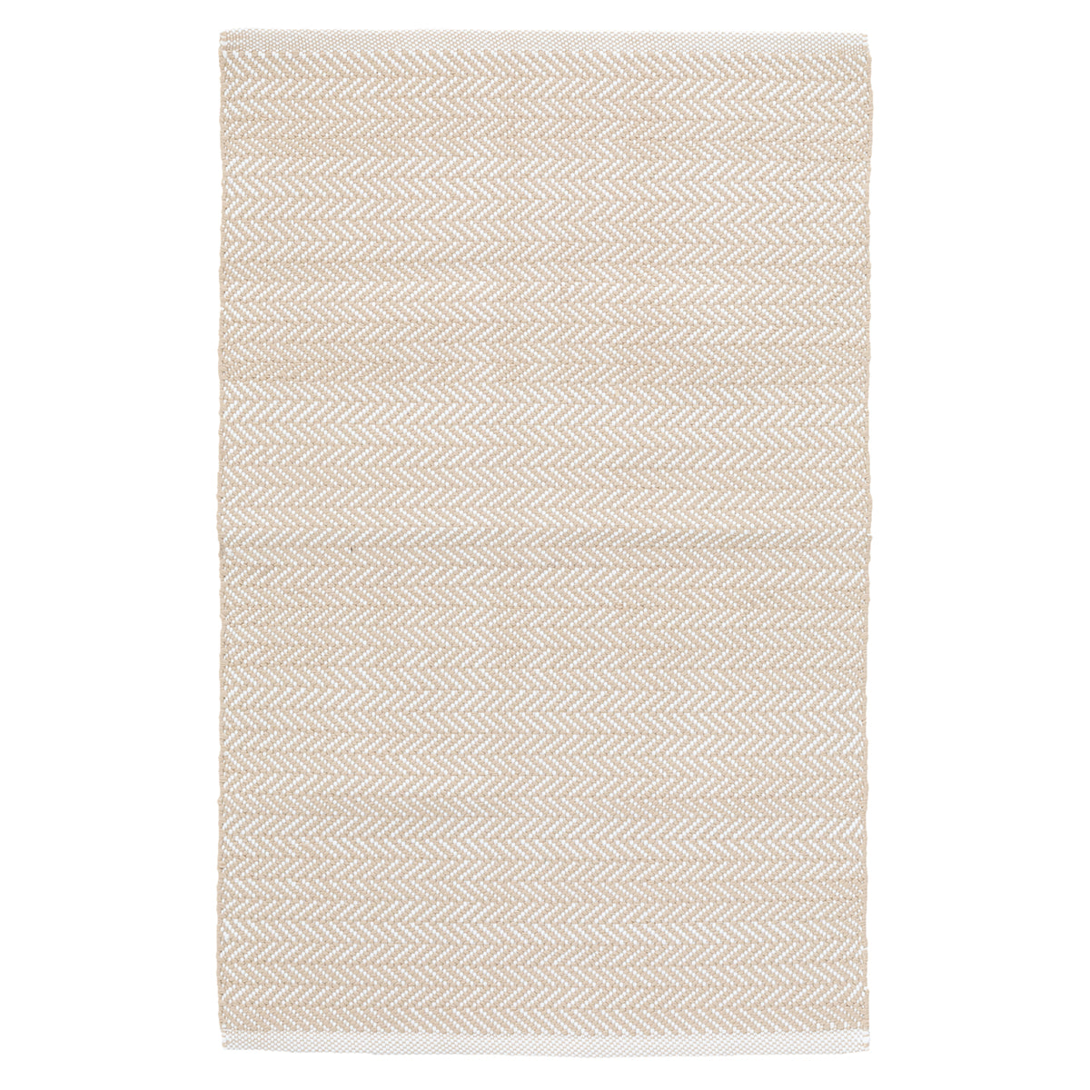 An image of Dash & Albert Herringbone Indoor/Outdoor Rug