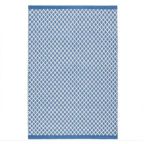 Dash and Albert Mainsail Indoor Outdoor Rug in French Blue