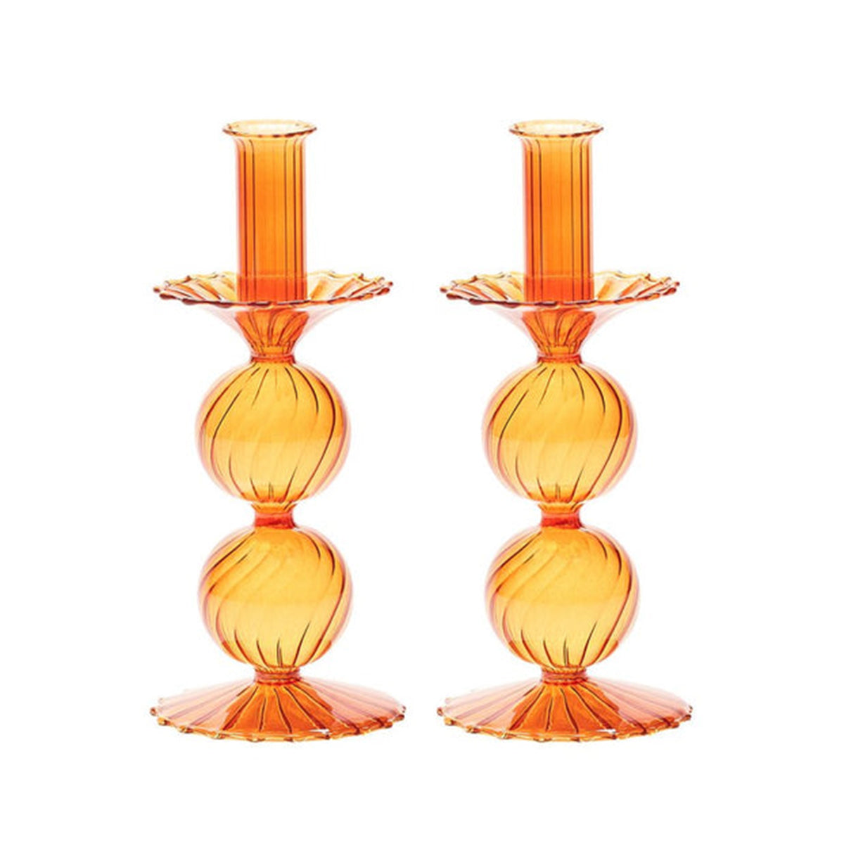 An image of Kim Seybert Bella Candlestick Set of 2