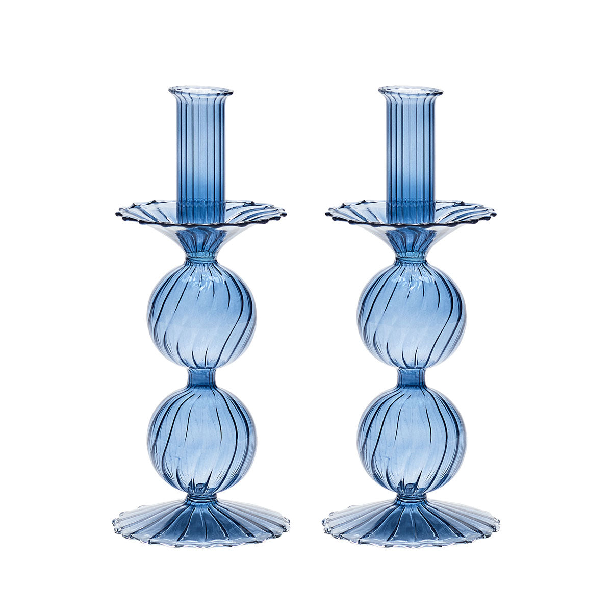 An image of Kim Seybert Bella Candlestick Set of 2