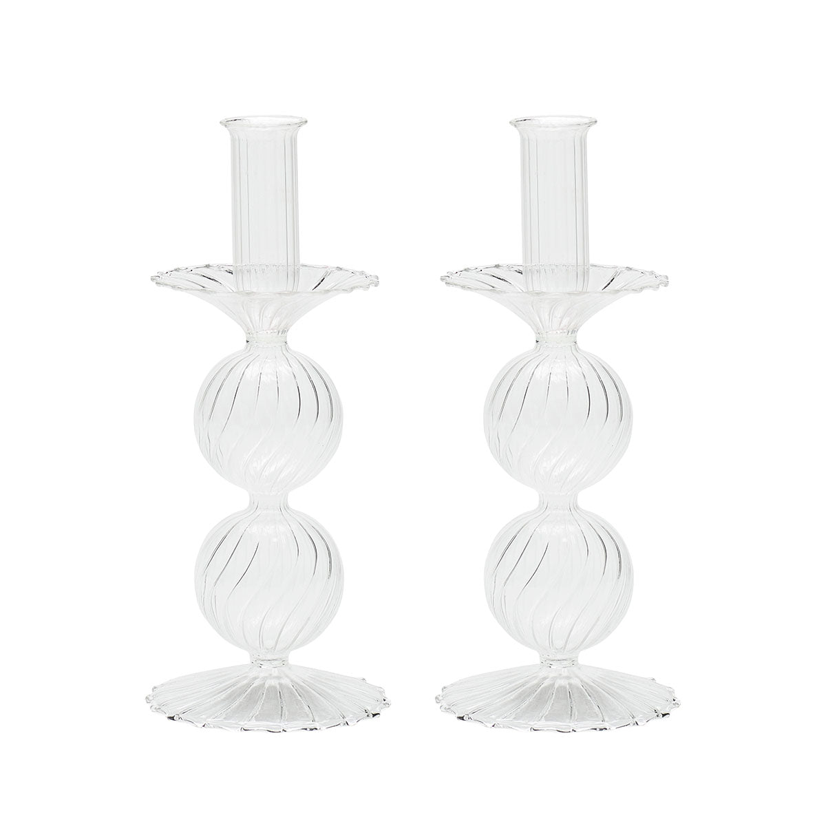 An image of Kim Seybert Bella Candlestick Set of 2
