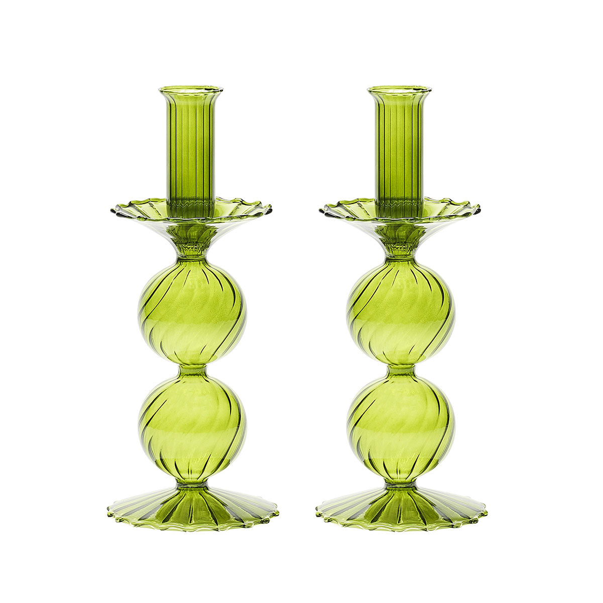 An image of Kim Seybert Bella Candlestick Set of 2