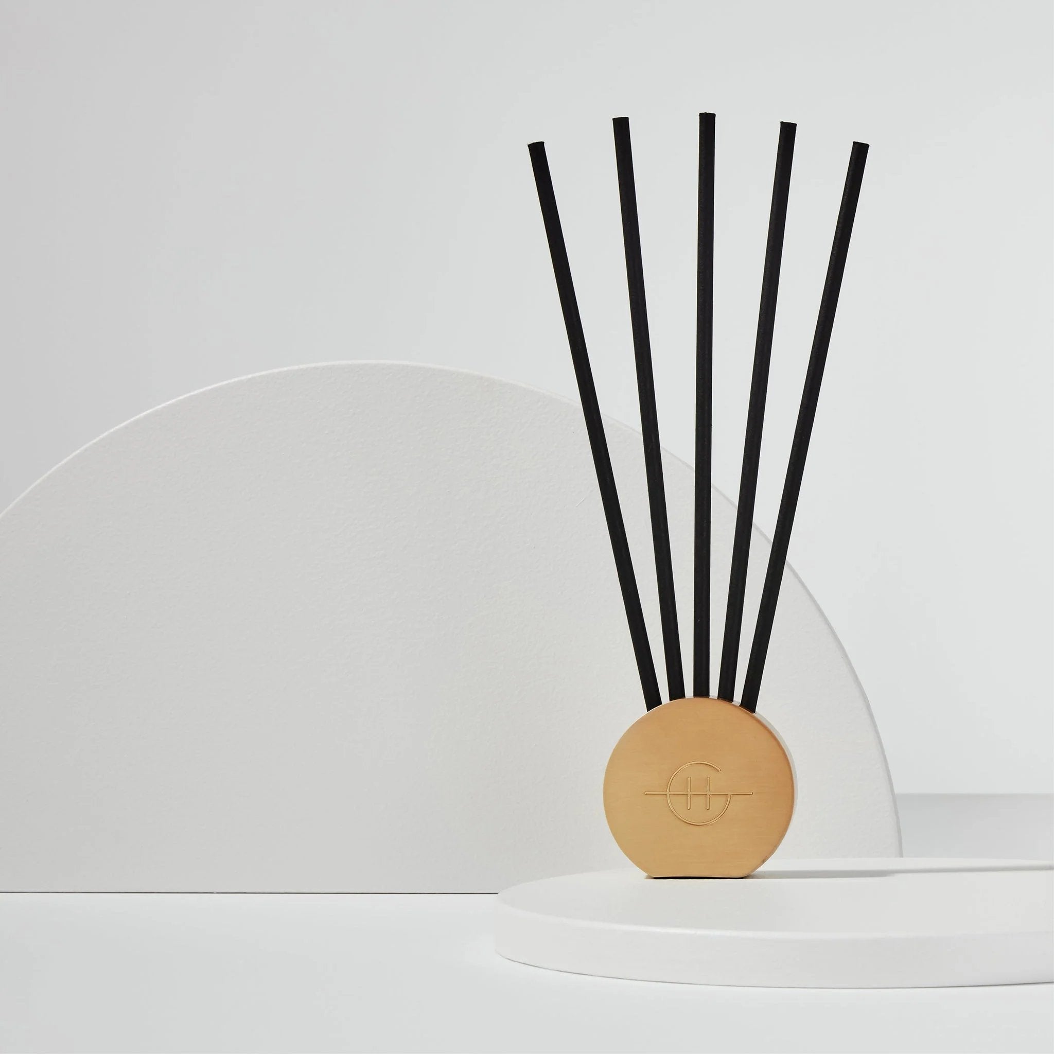 Glasshouse Scent Scene Gold Metal Vessel