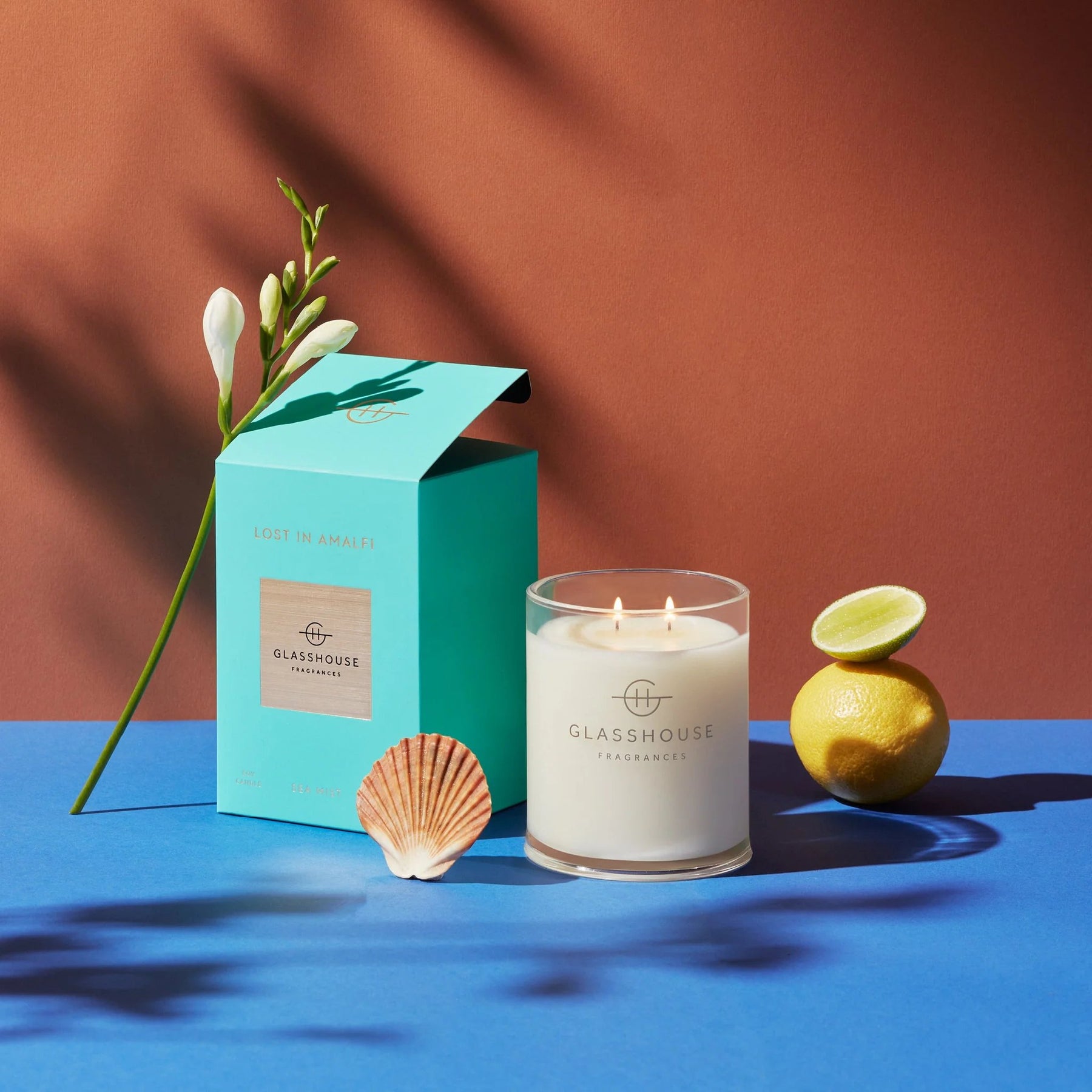 An image of Glasshouse Lost in Amalfi Candle 13.4 oz