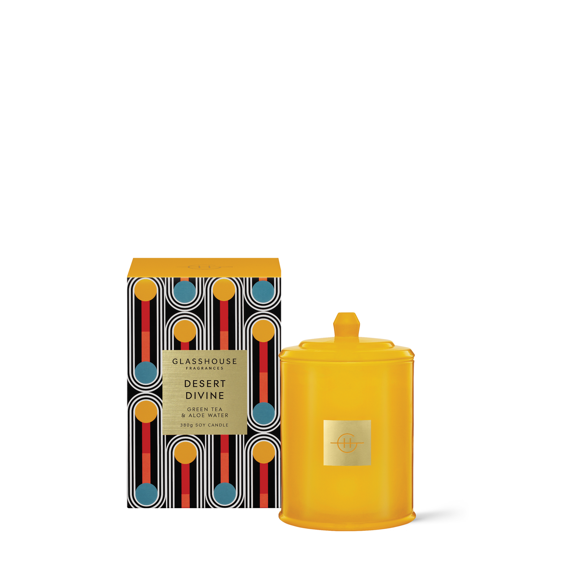 An image of Glasshouse Desert Divine Candle 13.4 oz