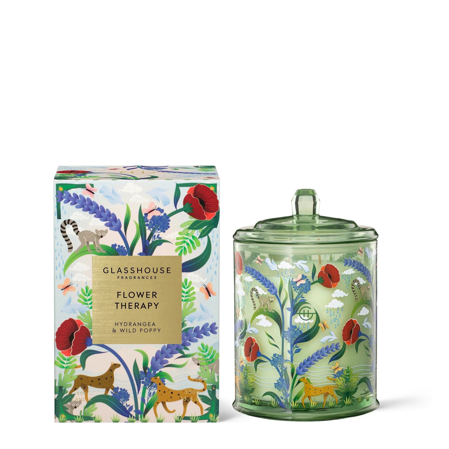 An image of Glasshouse Flower Therapy Candle 13.4 oz